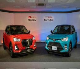 Daihatsu Rocky dan Toyota Raize