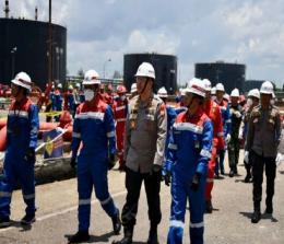 Tim Polda Riau diterjunkan ke lokasi untuk melakukan olah TKP terkait insiden ledakan di PT. Kilang Pertamina Internasional (KPI) Kota Dumai. Hasilnya masih menunggu penyelidikan pihak kepolisian