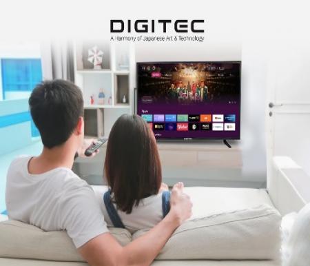 Digitec hadir dengan televisi yang dibekali dengan teknologi Jepang yang canggih (foto/ist)