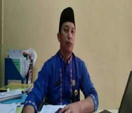 Kabid Sarana Prasana PSDM dan Kelembagaan Disnakbun Rohul, Syamsul Kamar.