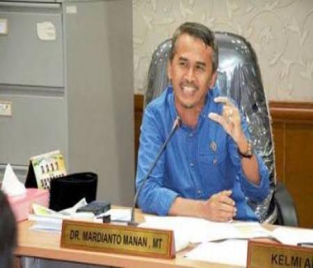Anggota Komisi I DPRD Riau Mardianto Manan
