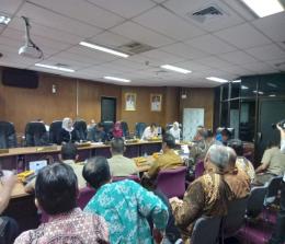Dirut PT PHR Jafee A Suardin kembali mangkir dari rapat dengar pendapat bersama Komisi V DPRD Riau (foto/rinai)