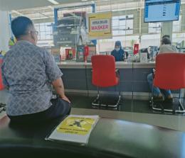 Area wajib masker yang diberlakukan Astra Daihatsu Pekanbaru
