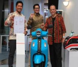 Yamaha Fazzio Hybrid-Connected menang Good Design Indonesia Award 2022 (foto/ist)