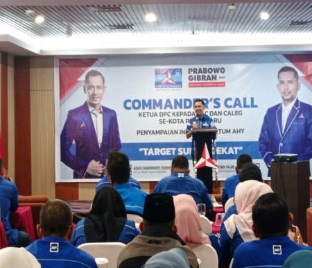 Ketua PAC Demokrat Pekanbaru, Tengku Azwendi Fajri.(foto: dok/halloriau.com)