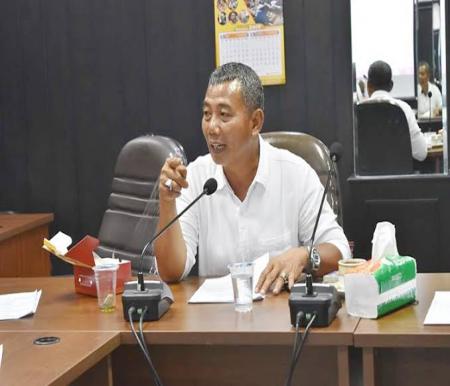 Anggota Komisi I DPRD Pekanbaru Sigit Yuwono sebut Ranperda SJUT belum dilakukan pembahasan (foto/int)