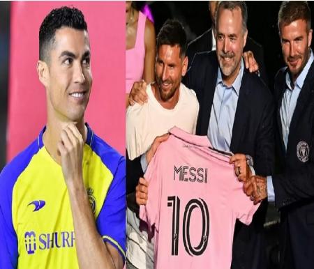 Cristiano Ronaldo tidak tertarik mengikuti jejak Lionel Messi ke MLS (foto/int)