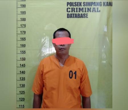 DR tersangka narkoba ditangkap Polsek Simpang Kanan, Rohil (foto/int)