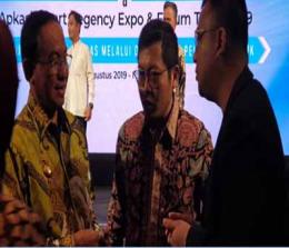 Bupati Inhil HM Wardan mengikuti Rapat Kerja Nasional Apkasi dan Apkasi Smart Regency Expo & Forum Tahun 2019, Rabu (21/8/2019) di Nusa Dua Bali.