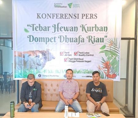 Dompet Dhuafa Riau adakan program Tebar Hewan Kurban 2024 untuk wilayah terpencil (foto/ist)