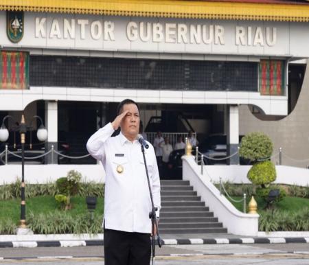 Pj Gubernur Riau tegaskan pejabat eselon II harus kerja bertanggung jawab (foto/int)