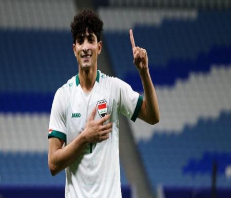 Ali Jasim, pemain Irak di Piala Asia U-23 2024.(foto: detik.com)