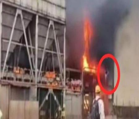 Ledakan di Tungku Smelter PT Indonesia Tsingshan Stainless Steel di Morowali (foto/int)