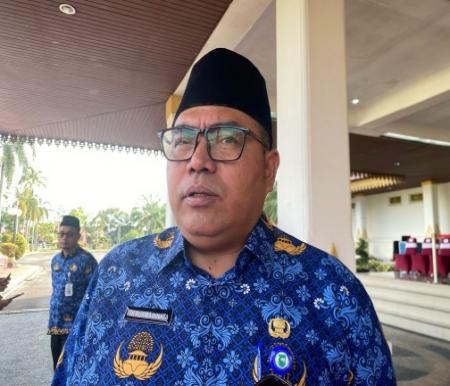 Sekretaris Dinas Pendidikan Provinsi Riau, Edi Rusma Dinata (foto/Yuni)