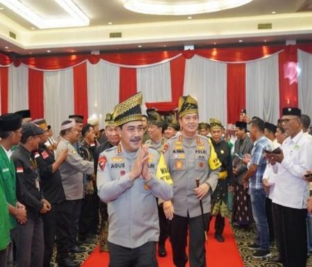 Kunker Wakapolri Komjen Pol Agus Andrianto ke Riau. (Dok Humas Polda Riau)
