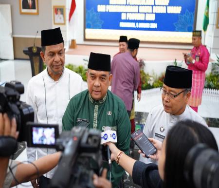 Gubri Edy Natar Nasution komitmen mengatasi masalah tanah wakaf (foto/int)