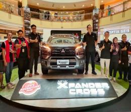 Launching New Xpander Cross di Pekanbaru, Kamis (25/8/2022). Foto budy