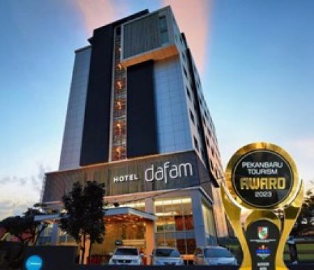 Hotel Dafam Pekanbaru meraih banyak penghargaan (foto/int)