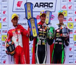 Pebalap binaan PT Astra Honda Motor melanjutkan trend raihan podium di ajang balap Asia Road Racing Championship 2022.