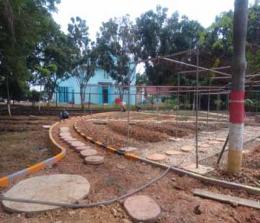 Taman Edukasi yang digarap DLH Rohil.