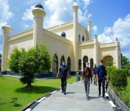 Istana Siak di Kabupaten Siak salah satu destinasi wisata di Riau.(foto: int)