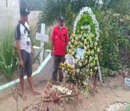 Jelang autopsi ulang, makam Brigadir J di Jambi dijaga Pemuda Batak Bersatu (foto/int)