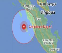 BMKG melaporkan terjadi gempa Mentawai (foto/int)