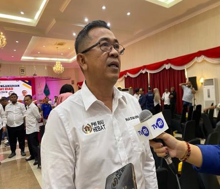 Ketua PWI Riau Raja Isyam dorong jurnalis ikut UKW (foto/Mg1)
