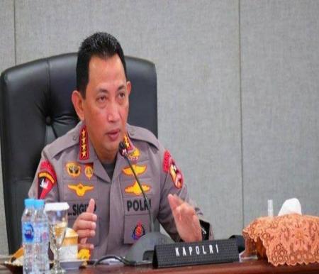 Kapolri Listyo Sigit Prabowo melarang tilang manual (foto/int)