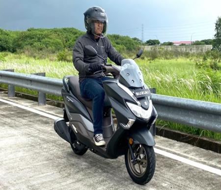 Suzuki Indonesia sudah mengenalkan Suzuki Burgman Street 125EX pada Oktober 2023 (foto/ist)