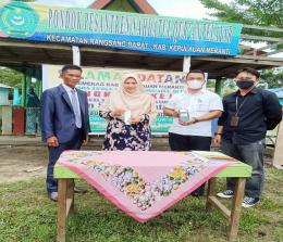 Bank Riau Kepri Cabang Selatpanjang MoU dengan Ponpes Nahdatul Quran tentang layanan CMS dan Laku Pandai