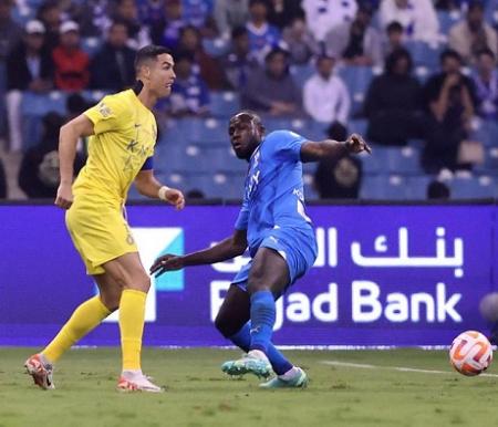 Pertandingan Saudi Pro League antara Al Hilal vs Al Nassr digelar di King Fahd International Stadium, Riyadh, Sabtu (2/12/2023) dini hari WIB.