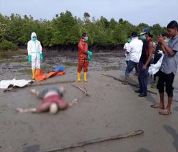 Mayat warga Malaysia ditemukan sudah membusuk di Pantai Rupat.