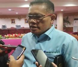 Ketua Komisi V DPRD Riau Robin P Hutagalung. (foto/rico)
