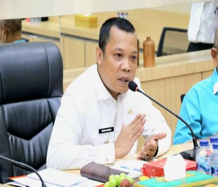 Pj Walikota Pekanbaru, Muflihun menunggu surat dari KASN terkait seleksi PTP (foto/int)