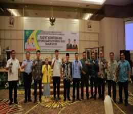 Rakor Kepemudaan 2023 Dispora Riau.(foto: rahmat/halloriau.com)