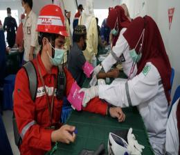 Selenggarakan Donor Darah di Dumai, Pertamina Berhasil Kumpulkan 307 Kantong Darah. 
