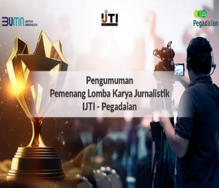 Pemenang Lomba Karya Jurnalistik IJTI-Pegadaian 2023.(foto: bayu/halloriau.com)