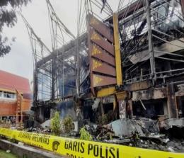 MPP Kota Pekanbaru habis terbakar (foto/int)