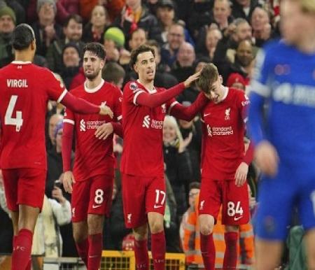 Liverpool menang 4-1 atas Chelsea (Foto: AP/Jon Super)