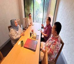 Pemkab Bengkalis diskusi santai bersama BPJS Kesehatan Cabang Dumai di Pekanbaru (foto/ist)
