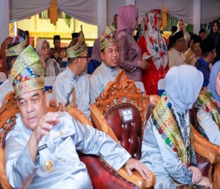 Wakil Bupati Siak Husni Merza menghadiri perhelatan Musabaqah Tilawatil Quran (MTQ) ke-41 tingkat Provinsi Riau (foto/ist)