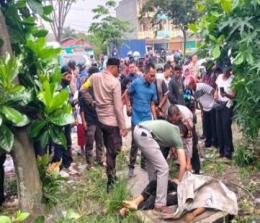 Jasad mahasiswa ditemukan di tepi jalan SM Amin, Kecamatan Bina Widya, Pekanbaru (foto/int)