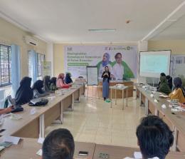 Kelas komunikasi dan kemampuan editing diselenggarakan IZI Riau (foto/ist)
