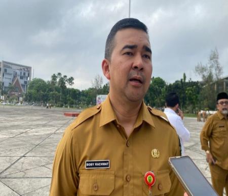 Kepala Dinas Tenaga Kerja dan Transmigrasi Provinsi Riau, Boby Rachmat (foto/Yuni)