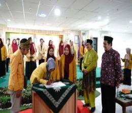 Gubernur Riau Syamsuar hadiri pelantikan IPM Riau (foto/int)