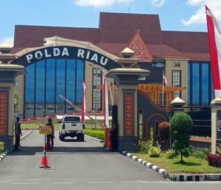 ilustrasi kantor Kepolisian Daerah (Polda) Riau