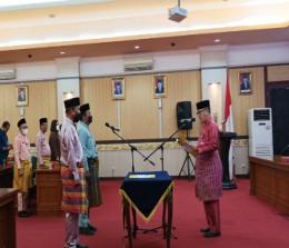Pelantikan pejabat eselon III dan IV Pemprov Riau yang digelar terpisah