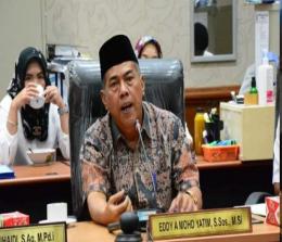 Ketua Komisi I DPRD Riau, Eddy A M Yatim.(foto: int)