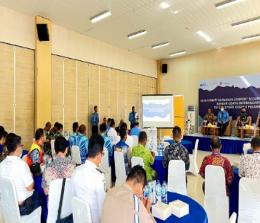 Kegiatan Rapat Komite Keamanan Angkasa Pura II di Bandara SSK II Pekanbaru.(foto: bayu/halloriau.com)